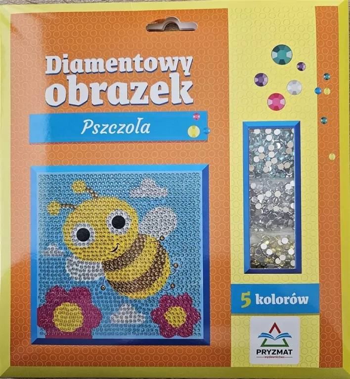 Diamentowy obrazek. Pszczoła - tantis.pl