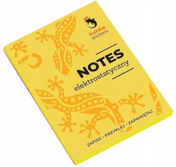 Notes elektrostatyczny żółty 7x9,8cm - tantis.pl