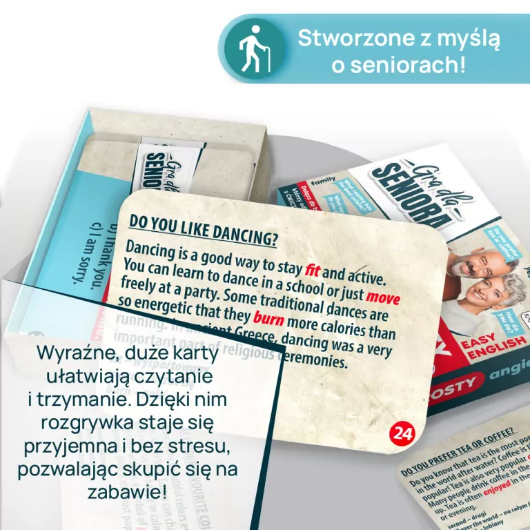 Gra dla Seniora. Prosty Angielski - tantis.pl