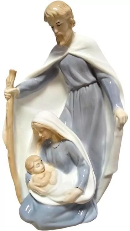 Figura Św. Rodzina porcelana 27cm - tantis.pl