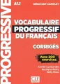 Vocabulaire progressif A1 klucz odpowiedzi - tantis.pl