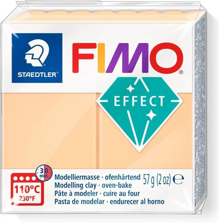 Masa termoutwardzalna Fimo 57g brzoskwiniowy - tantis.pl