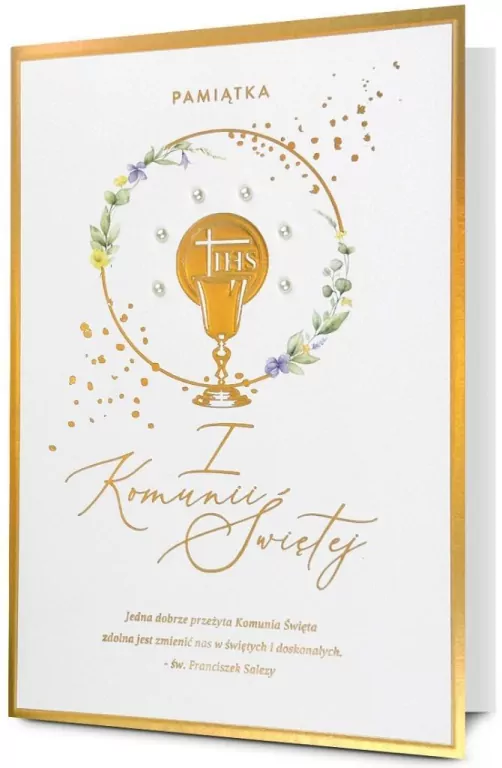 Karnet B6 Komunia - tantis.pl