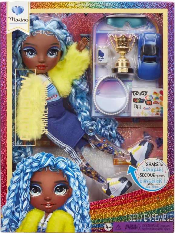 Rainbow High Sparkle & Shine Fashion Dolls Marine - tantis.pl