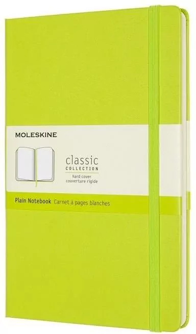 Notes Classic L 13x21 gładki 240str TW lemon green - tantis.pl