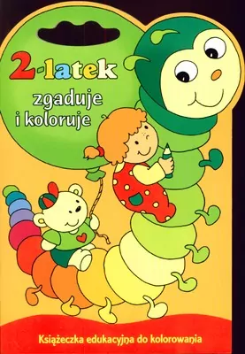 2-latek zgaduje i koloruje