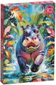 Puzzle 500 CherryPazzi Happy Hippo 20272 - tantis.pl