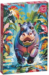 Puzzle 500 CherryPazzi Happy Hippo 20272