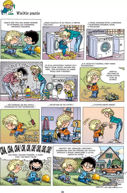 Ciasto niespodzianka. Cedryk. Komiksy są super! Tom 3 - tantis.pl