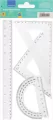 Zestaw geometryczny 4 elementy 30cm - tantis.pl