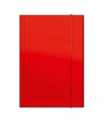 Teczka z gumką A4 Plus Top, czerwona.