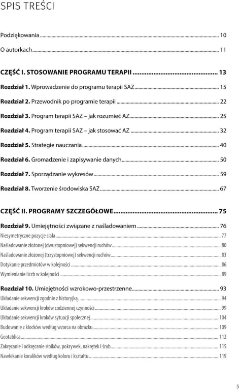 Kompletny program terapii SAZ od 4 do7 lat + CD - tantis.pl