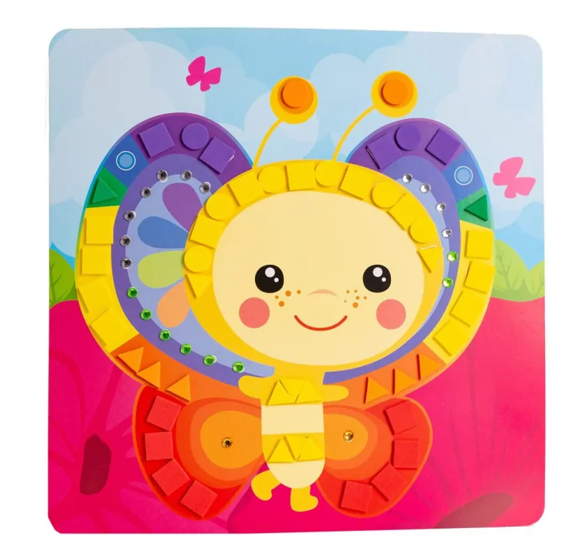 Zwierzątka. Piankowa wyklejanka. Gienialny dzieciak - tantis.pl