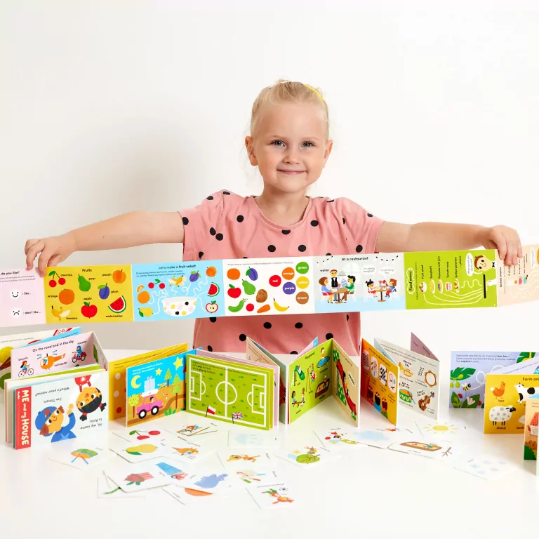 CzuCzu. Zestaw do nauki języka angielskiego dla dzieci 4, 5, 6 - tantis.pl