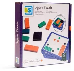 Drewniana gra Łamigłówka zakryj kropki