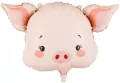 Balon foliowy Świnka 61x36cm - tantis.pl