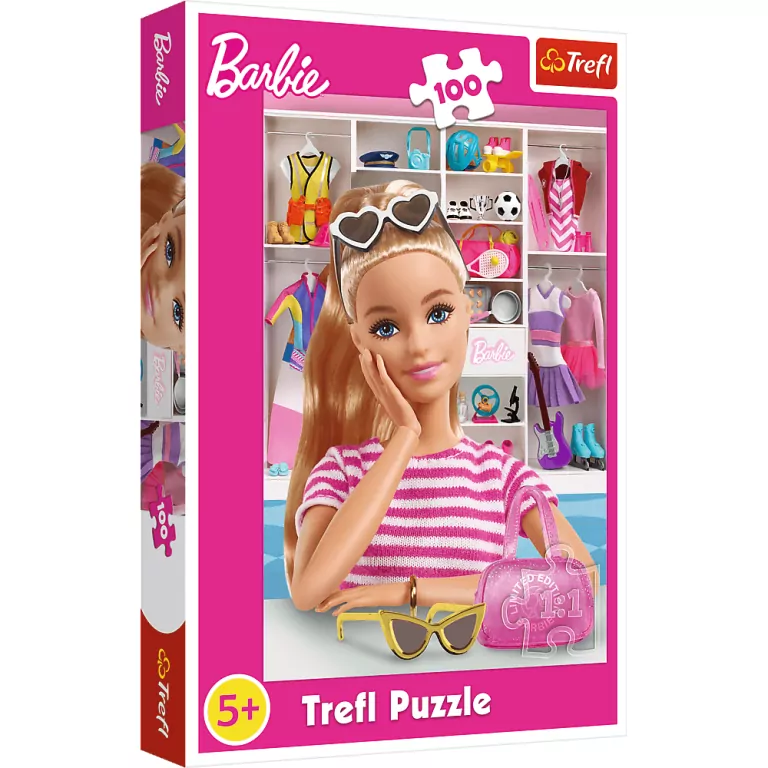 Puzzle 100 Poznaj Barbie - tantis.pl
