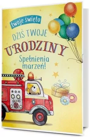 Karnet Urodziny - tantis.pl