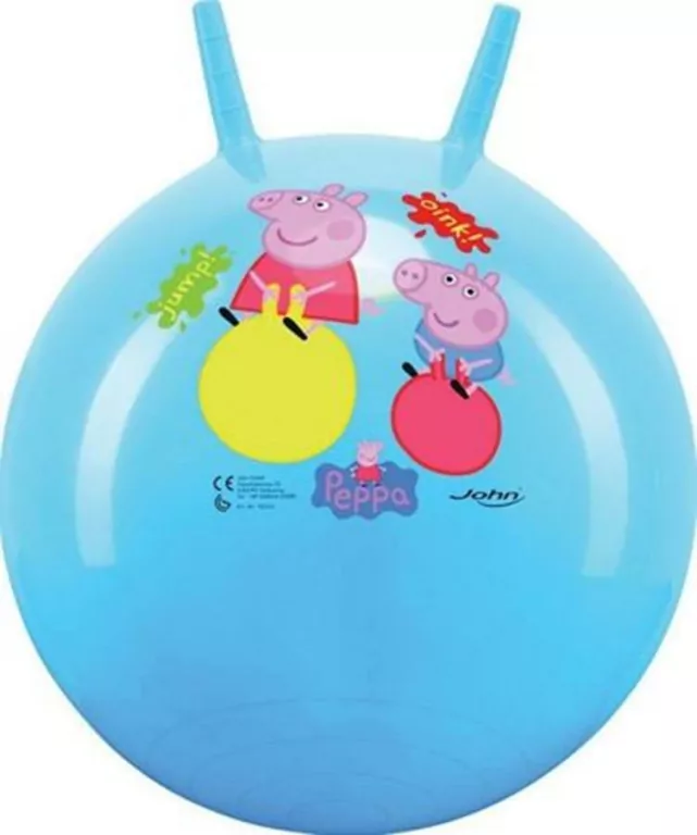 John. Piłka do skakania 50 cm. Świnka Peppa - tantis.pl