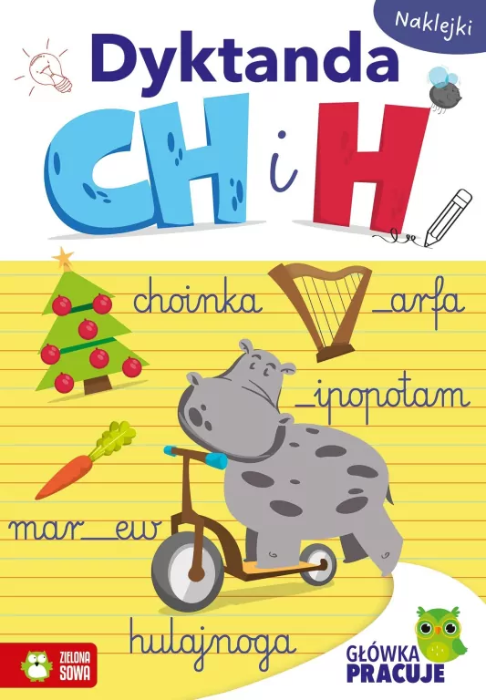 Główka pracuje. Dyktanda CH i H - tantis.pl