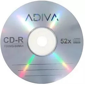 PLYTA CD-R 700MB ADIVA X52 Z KOPERTA - tantis.pl