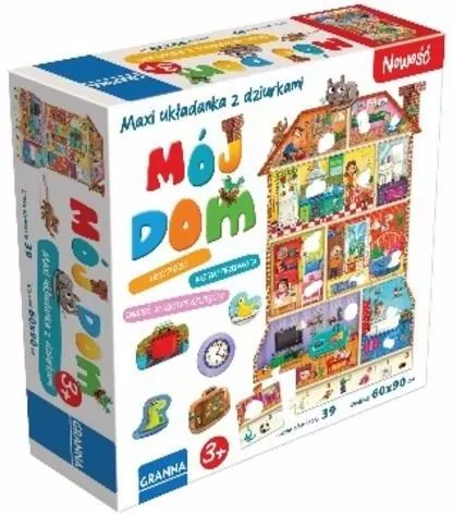 Maxi Układanka Ciuchcia - tantis.pl