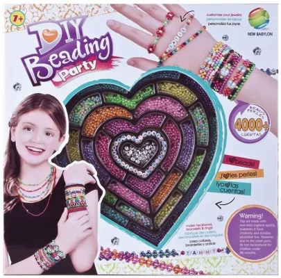 Koraliki w serduszku