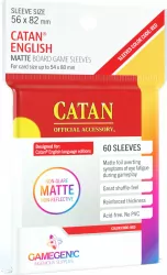 Gamegenic: Matte Catan-Sized Sleeves 56x82mm