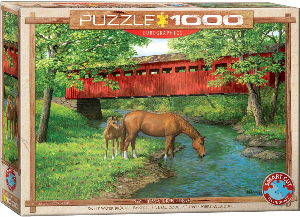 Puzzle 1000 Rodzina koni - tantis.pl