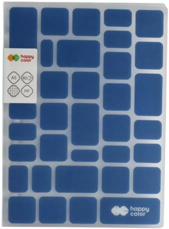 Kołobrulion A5/80K kratka Trend Blue HAPPY COLOR - tantis.pl