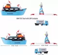 Majorette Maersk zestaw stacja portowa - tantis.pl