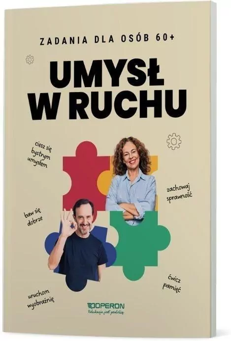Umysł w ruchu. Zeszyt do treningu dla osób 60+ - tantis.pl