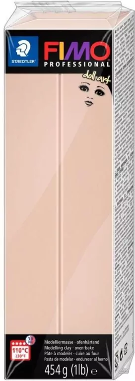 Masa termoutwardzalna Fimo doll art 454g beżowy - tantis.pl