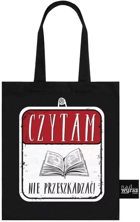 Torba mała Czytam nie przeszkadzać - tantis.pl