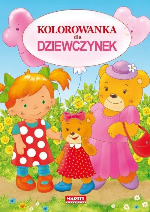 Kolorowanka dla dziewczynek - tantis.pl