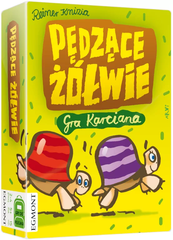 Pędzące żółwie - gra karciana. Gry do plecaka - tantis.pl