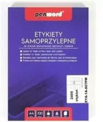Etykiety samoprzylepne A4/100K 24x70x37mm