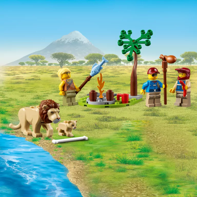 LEGO® City. Terenówka ratowników dzikich zwierząt. 60301 - tantis.pl