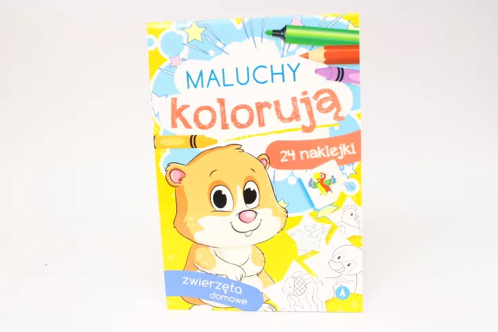 Maluchy kolorują. Zwierzęta domowe - tantis.pl