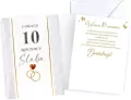 Karnet Rocznica ślubu 10 - tantis.pl