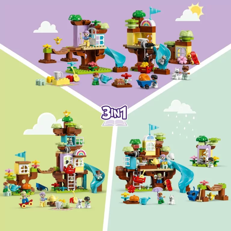 LEGO® DUPLO® Town. Domek na drzewie 3 w 1. 10993 - tantis.pl