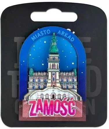 Magnes I love Poland Zamość ILP-MAG-D-ZAM-09 - tantis.pl