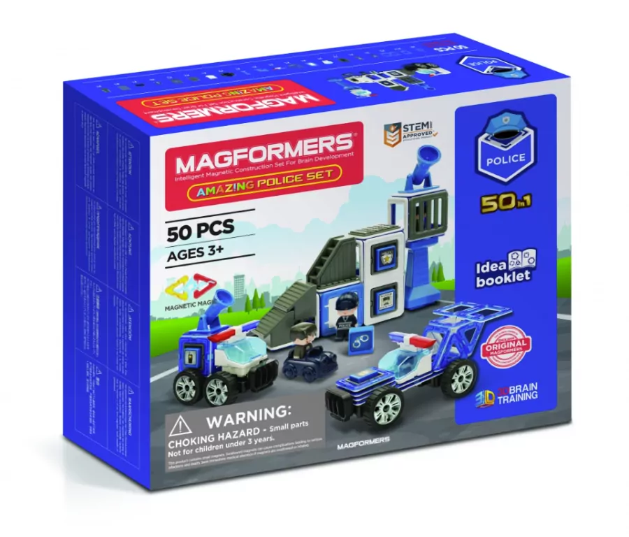 Klocki konstrukcyjne Zestaw policyjny - tantis.pl