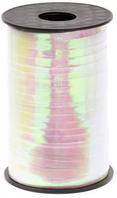 Wstążka plastikowa opalizujący 5mm/225m