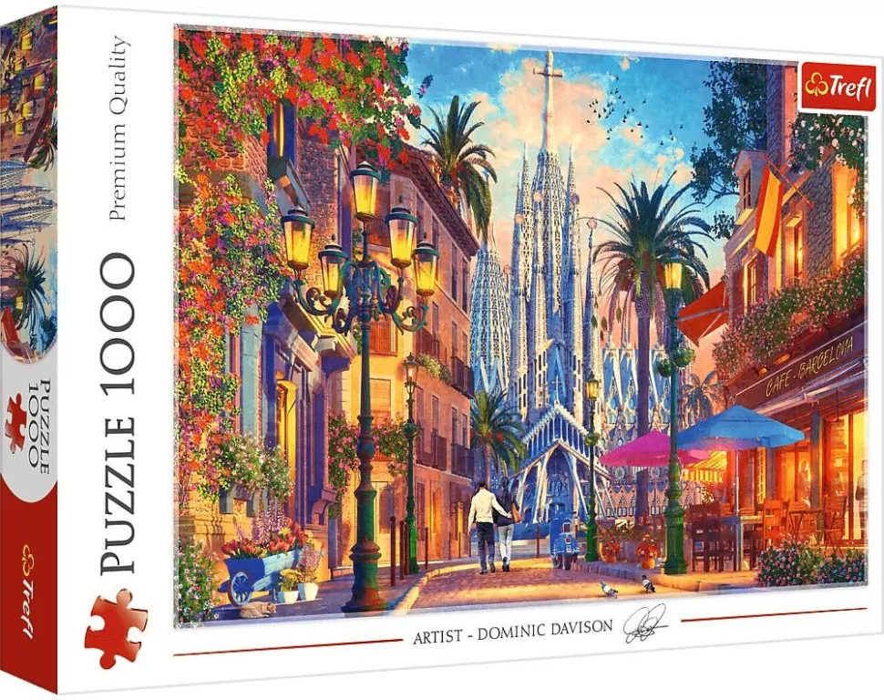 Puzzle 1000. Barcelona, Hiszpania. 10793 - tantis.pl