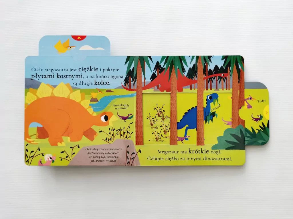 Stegozaur. Poznajmy dinozaury. Akademia Mądrego Dziecka - tantis.pl