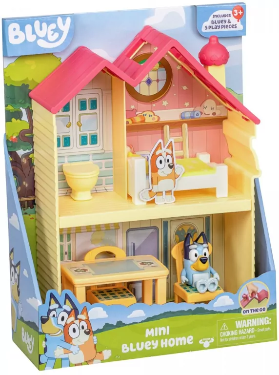 Zestaw figurek Mini Bluey Dom Rodzinny - tantis.pl
