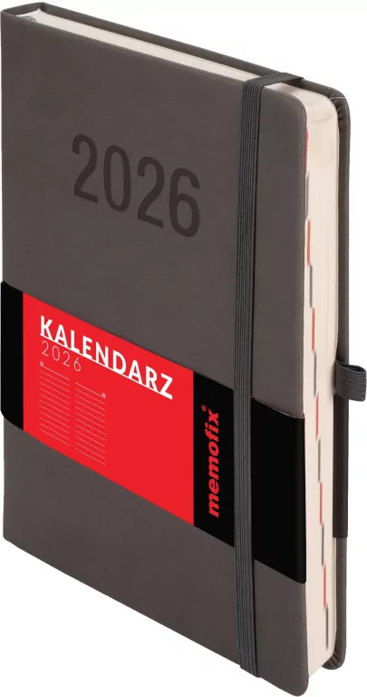 Kalendarz 2026 A5 Memofix DNS grafitowy - tantis.pl