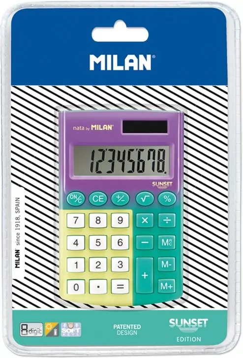 Kalkulator Pocet 8 pozycyjny MILAN - tantis.pl