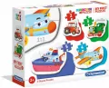 Clementoni. Moje pierwsze puzzle. Transport - tantis.pl